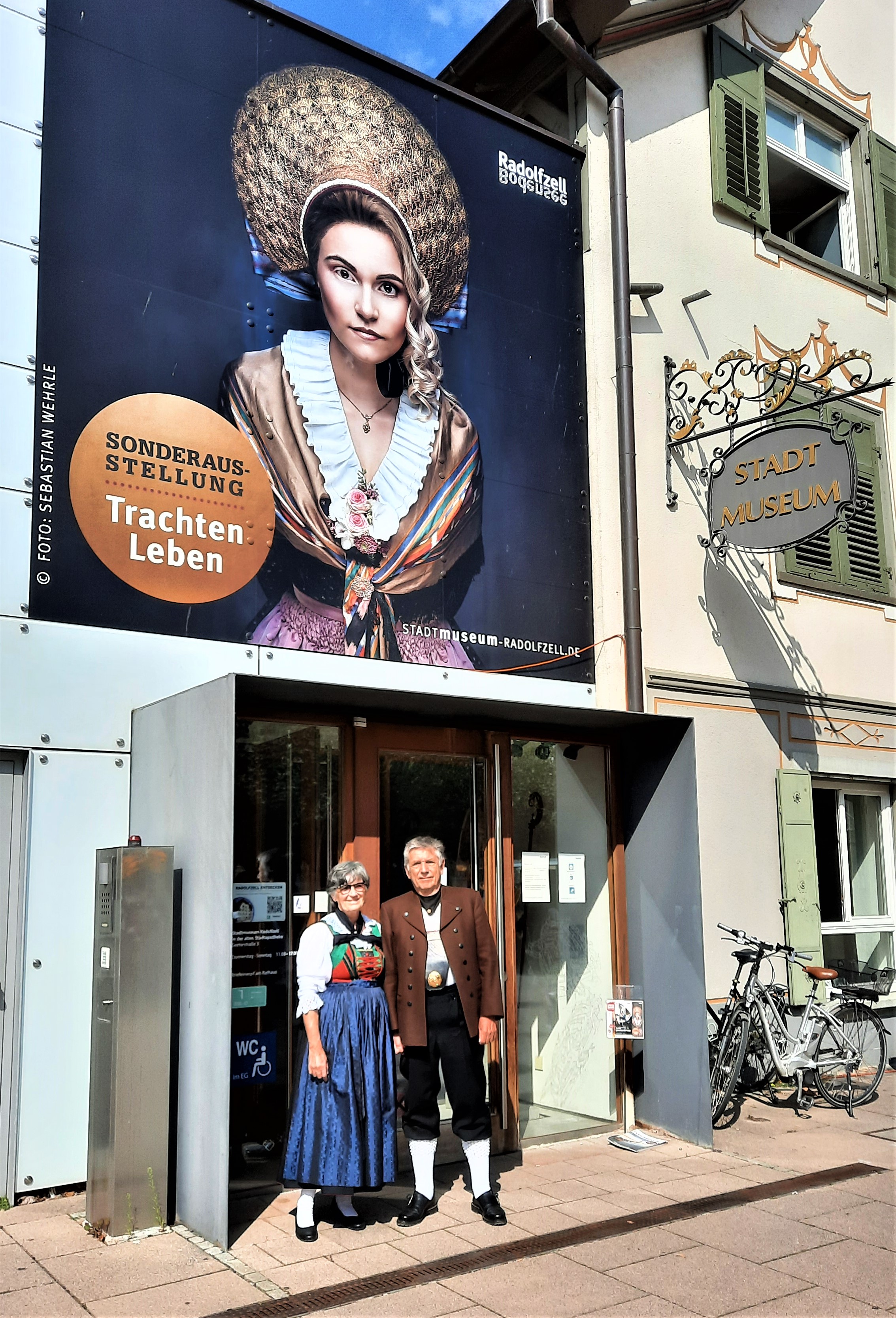 Susanne und Wolfgang Jendsch beim Besuch der "Heimattage 2021" in Radolfzell am Bodensee